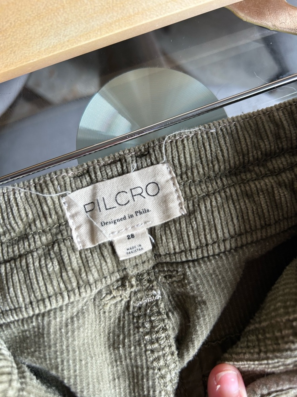 Pilcro by Anthropologie The Wanderer Relaxed Corduroy Pants Size 28 - Picture 11 of 16